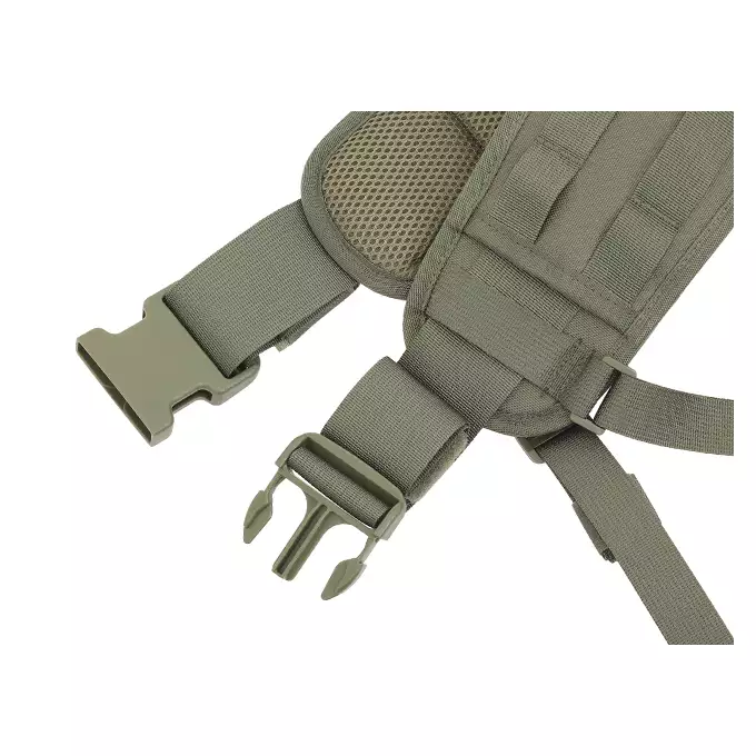 Padded patrol belt with suspenders - Ranger Green [8FIELDS]