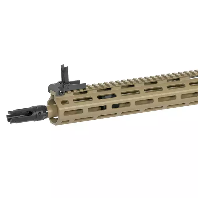 [Zestaw] Replika Airsoftowa EC-903 Edycja Advanced (ulepszony gearbox, programowalny ETU) - Dark Earth [E&amp;C] + Akumulator LI-PO 2200MAH 11,1V 20/40C - T-connector [8FIELDS] + Kompaktowa ładowarka LIPO B3Pro