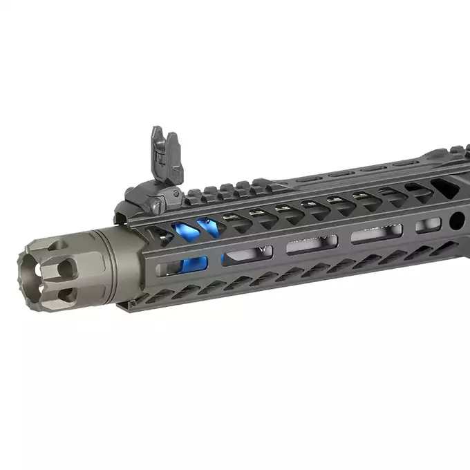 [Zestaw] Replika Karabinka Strike industries 10" Raiders SBR - Blue [EMG] + Ładowarka V3+ do akumulatorów LiPo/LiFe [IPower] + Akumulator Li-Po 1100mAh 11,1V 20C - Deans [IPower]