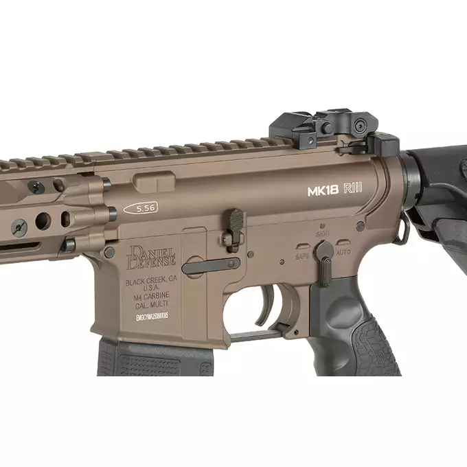Daniel Defense MK18 RIII 10.3" Eshooter ETU, GEN-2 - FDE [EMG]