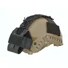 Laser-Cut Helmet Accessory Pouch - Black [8FIELDS]