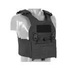 QRF Plate Carrier Laser-Cut Buckle Up with AR15/AK Magazine Pouch - Black [8FIELDS]