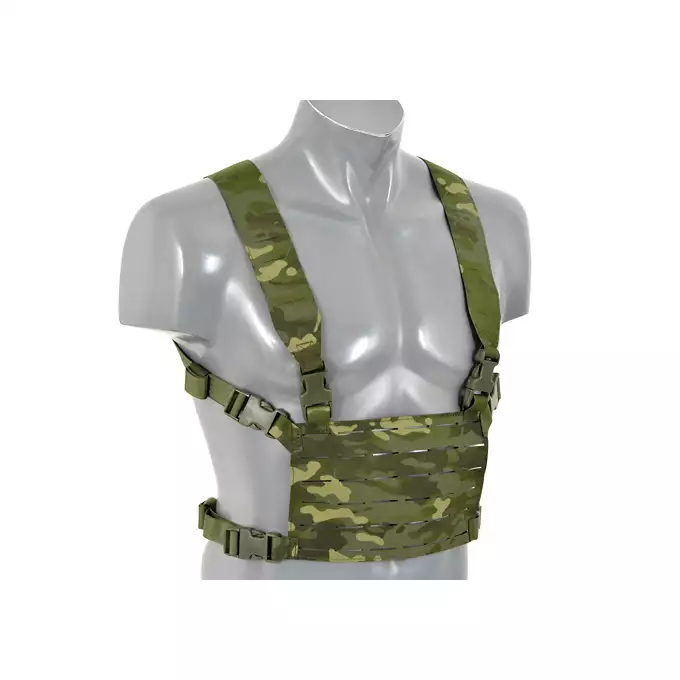 Lightweight Laser-Cut Chest Rig - Multicamo Tropic [8FIELDS]