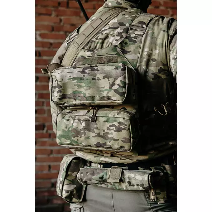 [Zestaw] Pas taktyczny Laser-Cut - M - Multicamo [8Fields] + Potrójna ładownica pistoletowa Laser-Cut z klapą - Multicamo [8Fields] + Horyzontalna ładownica generalnego użytku Laser-Cut - Multicamo [8Fields]
