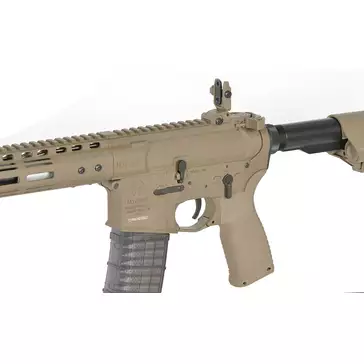 Noveske 10.5" Gen III Shorty 300BLK AEG Rifle  Eshooter ETU - Tan [EMG]