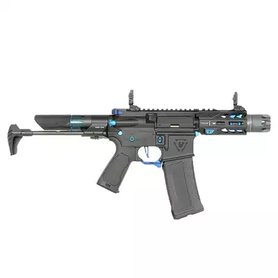 Replika Karabinka Strike industries 4" Raiders Competition PDW, GEN-2 - Blue [EMG]