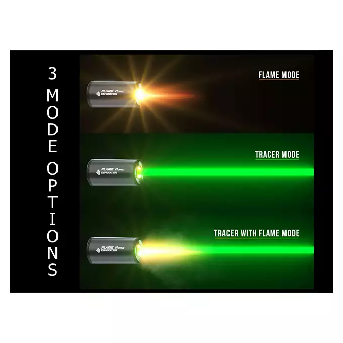 E-Shooter FLARE MONO BB Tracer unit with Muzzle Flash [Eshooter]