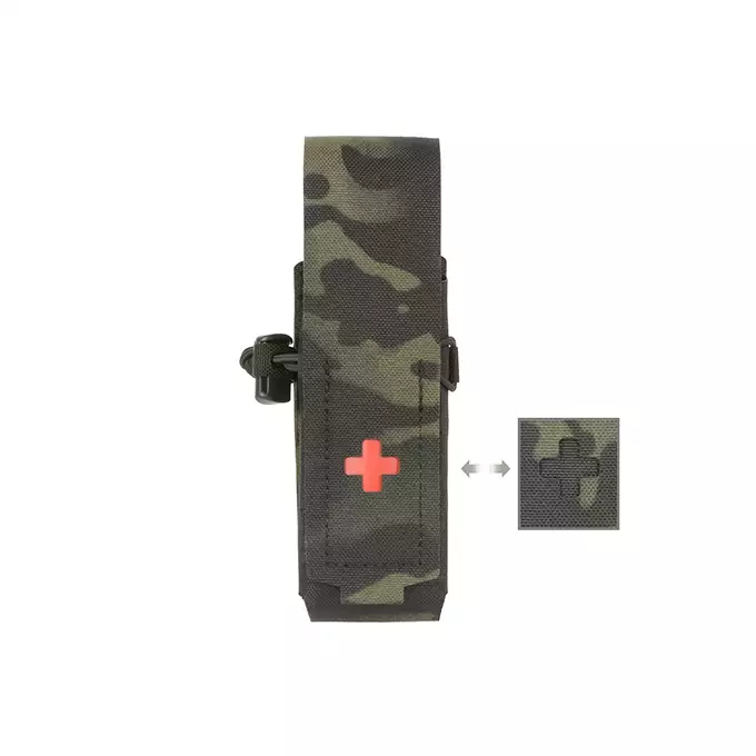 Universal Tourniquet Pouch, Laser Cut Type B - Multicamo Black [8FIELDS]