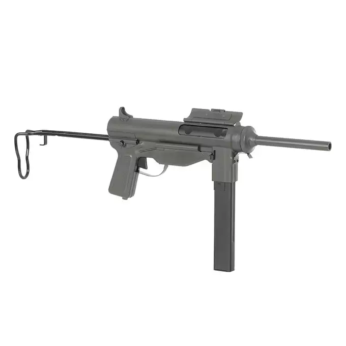 [Set] SW-06 M3A1 Grease Gun rifle - Full Metal [Snow Wolf] + V3+ Charger for LiPo/LiFe 2S/3S [IPower] + Battery Li-Po 1100mAh 7,4V 20C [IPower]