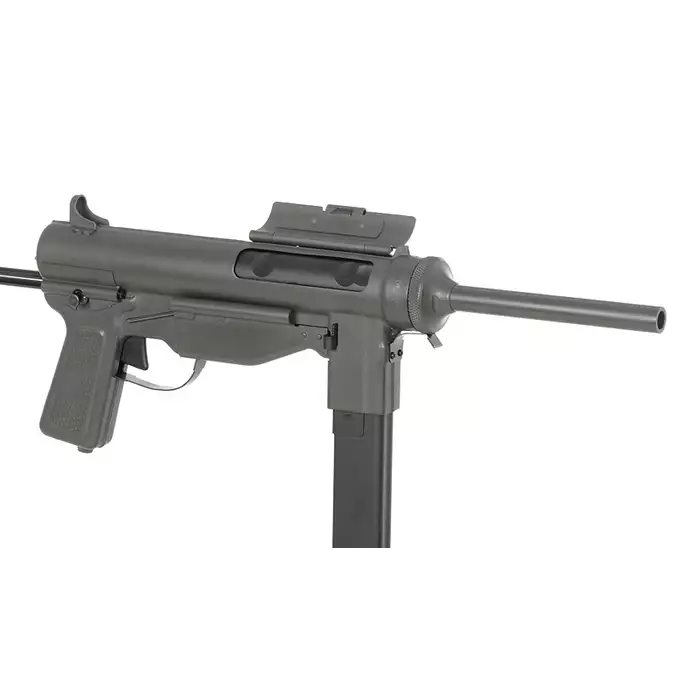 [Set] SW-06 M3A1 Grease Gun rifle - Full Metal [Snow Wolf] + V3+ Charger for LiPo/LiFe 2S/3S [IPower] + Battery Li-Po 1100mAh 7,4V 20C [IPower]