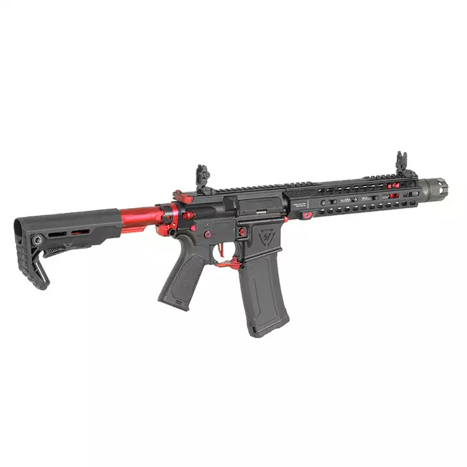 Strike industries 10" Raiders SBR AEG Rifle - Red [EMG]