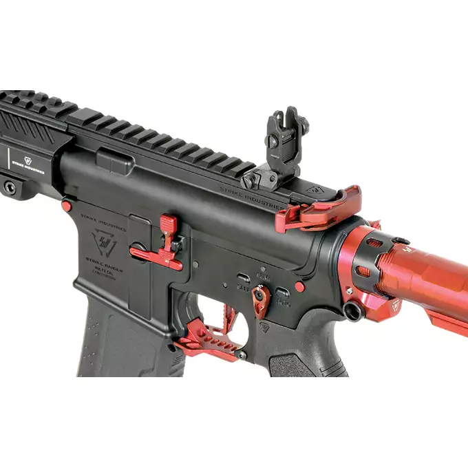 Strike industries 10" Raiders SBR AEG Rifle - Red [EMG]