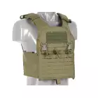 QRF Plate Carrier Laser-Cut Buckle Up with AR15/AK Magazine Pouch - Olive [8FIELDS]