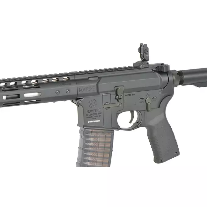 [Zestaw] Replika karabinka Noveske 10.5" Gen III Shorty 300BLK  Eshooter ETU - Black [EMG] + Ładowarka V3+ do akumulatorów LiPo/LiFe [IPower] + Akumulator Li-Po 1100mAh 11,1V 20C - Deans [IPower]