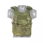 QRF Plate Carrier Laser-Cut Buckle Up with AR15/AK Magazine Pouch - Multicamo Tropic [8FIELDS]