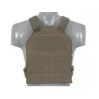 Simple Plate Carrier with Dummy Soft Armor Inserts - Ranger Green [8FIELDS]