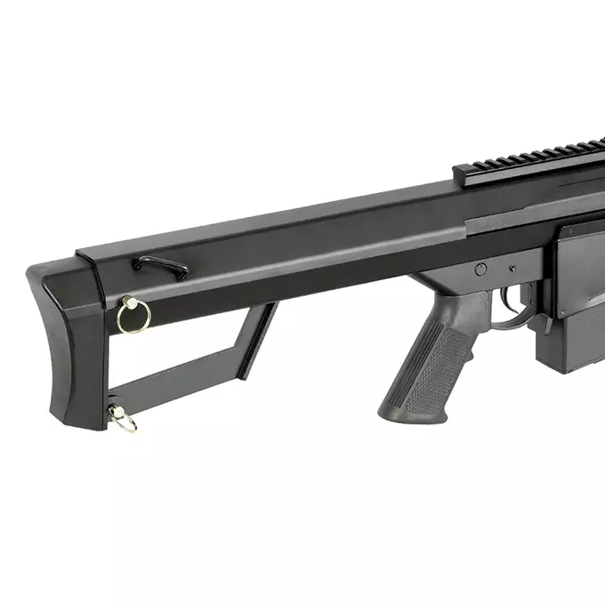 [Zestaw] Replika Barrett M82A1 Full metal AEG [6mmproshop] + Akumulator airsoftowy 25C 1100mAh 3S1P 11.1V LiPo mini Tamiya + Kompaktowa ładowarka LIPO B3Pro