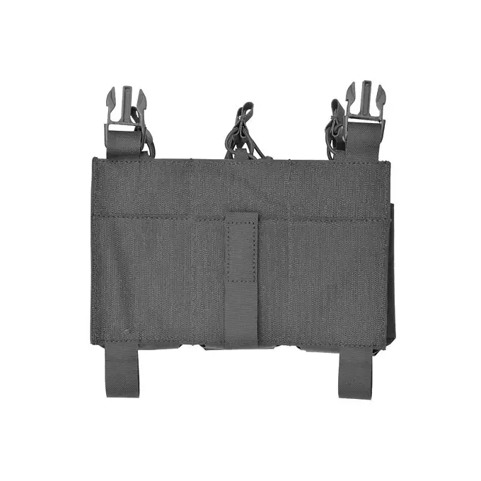 [Zestaw] Kamizelka Recon Plate Carrier Laser-Cut Buckle Up z ładownicą na magazynki AR/AK - Czarna [8Fields] + Duża ładownica Laser-Cut ogólnego przeznaczenia - Black [8FIELDS] + Panel Buckle Up Laser-Cut na 6 magazynków AR15/AK - Czarny [8Fields]