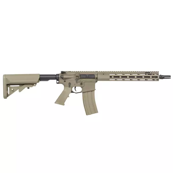 [Zestaw] Replika airsoftowa WE13 13" M4/AR-15, 30 RPS, ETU - TAN [WELL PRO] + Magazynek Stanag M4/AR Mid-cap 90 kulek [WELL PRO]