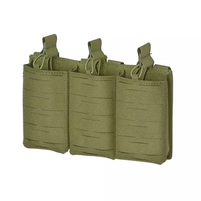 [Zestaw] Kamizelka Chest rig Laser-Cut - Olive  [8Fields] + Panel Laser-Cut z ładownicami na 3 magazynki AR15 - Olive [8Fields] + Duża ładownica Laser-Cut ogólnego przeznaczenia - Olive [8FIELDS]