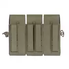Triple Pouch for 6 AR15 Magazines, Laser Cut - Ranger Green [8FIELDS]