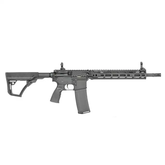 [Zestaw] Replika Daniel Defense M4A1 RIII 14.5" Eshooter ETU - Black [EMG] + Ładowarka V3+ do akumulatorów LiPo/LiFe [IPower] + Akumulator Li-Po 1100mAh 11,1V 20C - Deans [IPower]