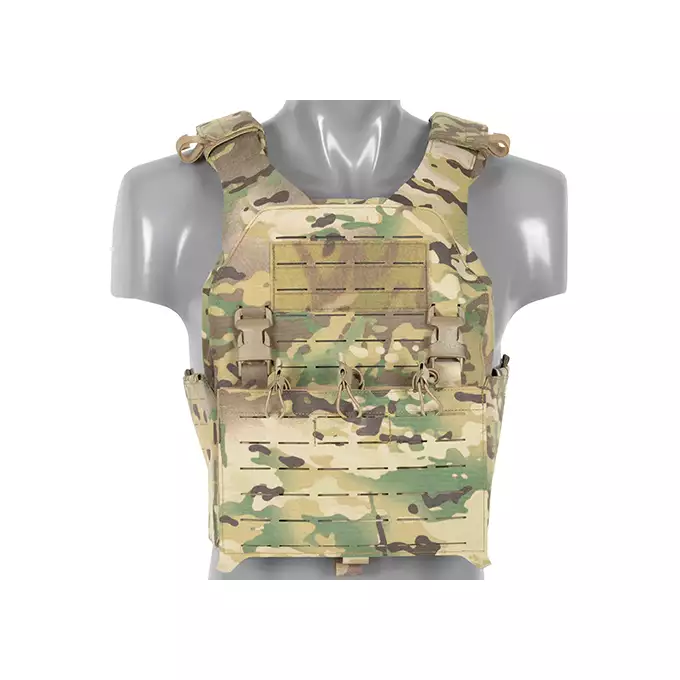 Kamizelka QRF Plate Carrier Laser-Cut Buckle Up z ładownicą na magazynki AR15/AK- Multicamo [8FIELDS]