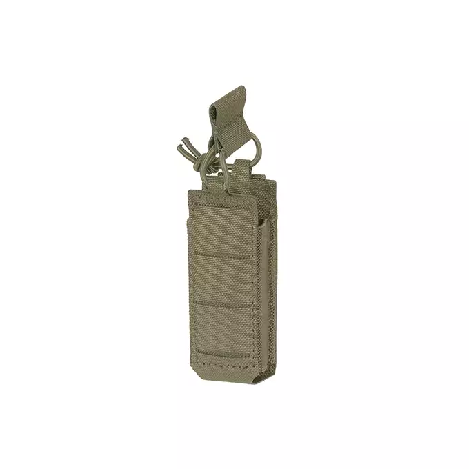 Pojedyncza elastyczna ładownica Laser-Cut na magazynek pistoletowy - Ranger green [8Fields]