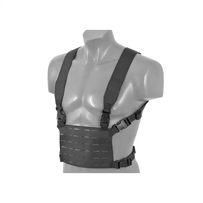 Lightweight Laser-Cut Chest Rig - Black [8FIELDS]