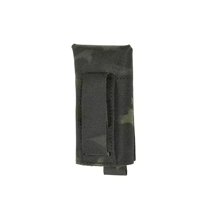 Foldable Bottle Pouch, dual mounting system, Laser Cut - Multicamo Black [8FIELDS]