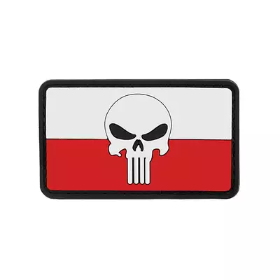 Naszywka Flag Skull POLAND 2 [8FIELDS]