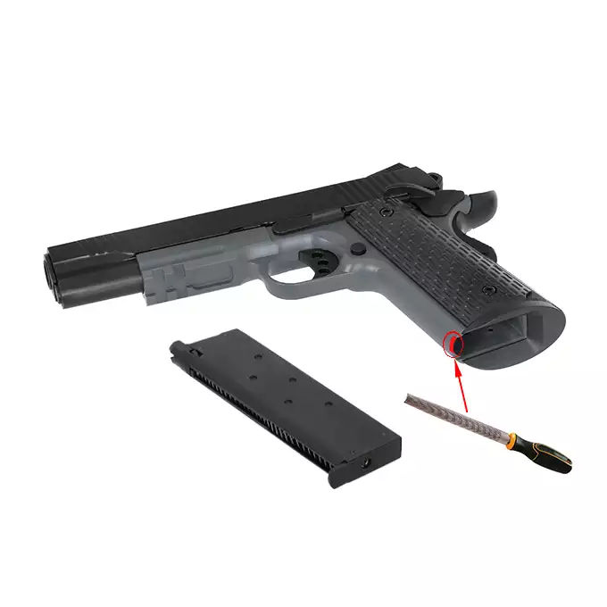 [Zestaw] Replika pistoletu Colt M1911 A1 U.S. Army GBB [Army Armament] + Magazynek na Green Gaz do serii 1911 [Army Armament]