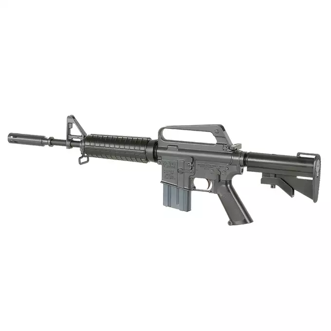 [Zestaw] Gazowa Replika Karabinka Colt 610/XM177E2 - Black [EMG] + Single Point Airsoft Red Dot - OEG [JJ Airsoft]