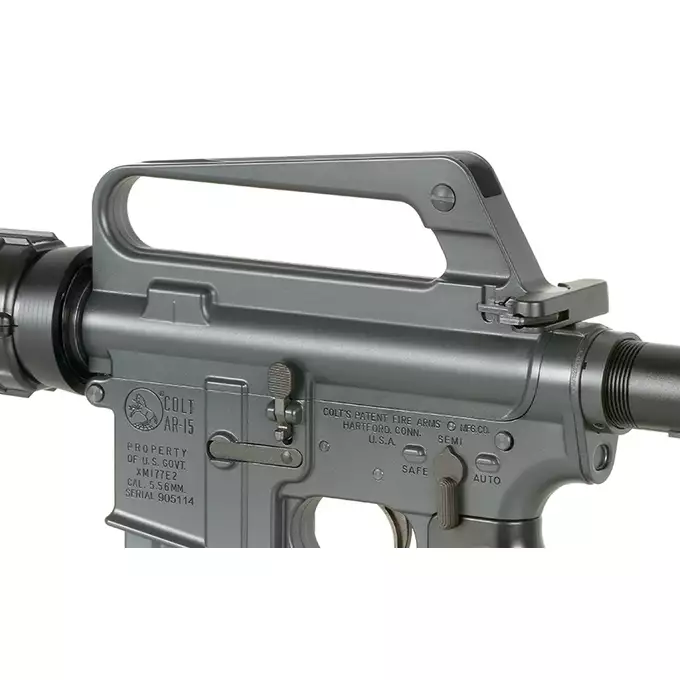 [Zestaw] Gazowa Replika Karabinka Colt 610/XM177E2 - Black [EMG] + Single Point Airsoft Red Dot - OEG [JJ Airsoft]