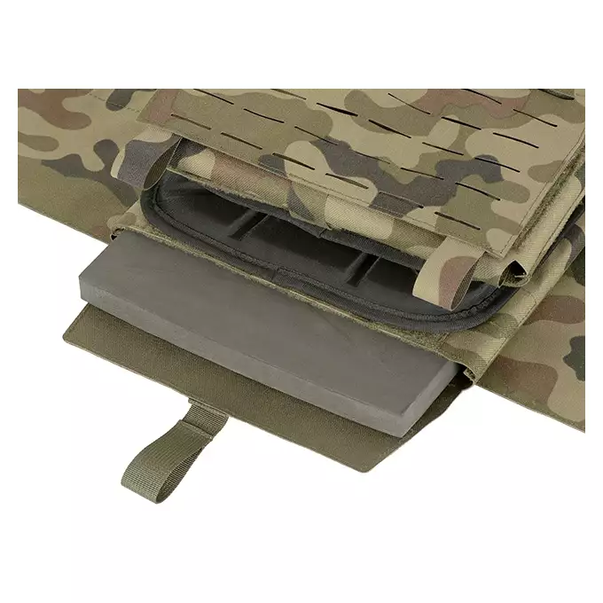 Laser-Cut “Buckle Up" Operator Plate Carrier with AR15/AK Magazine Pouch — WZ93 [8Fields]
