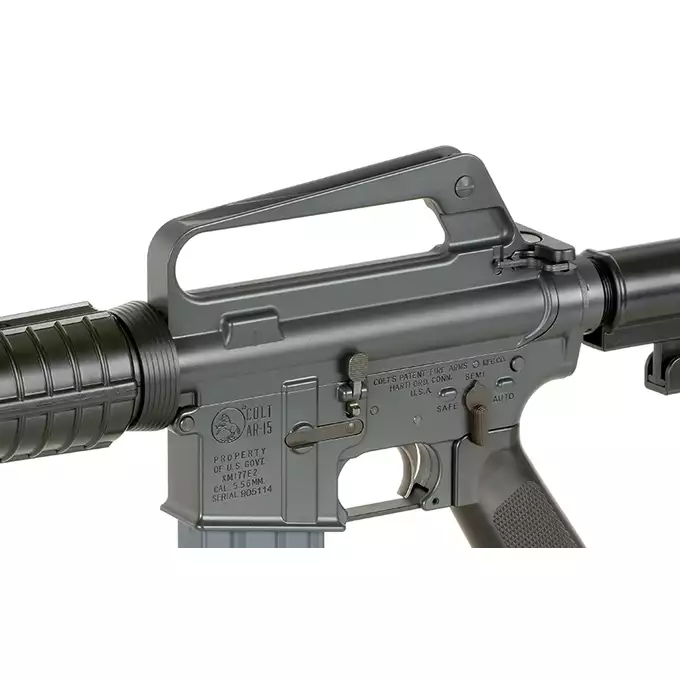 [Zestaw] Gazowa Replika Karabinka Colt 610/XM177E2 - Black [EMG] + Single Point Airsoft Red Dot - OEG [JJ Airsoft]