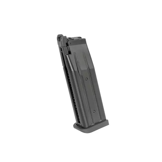 [Zestaw] Replika pistoletu Hi-Capa 4.3 GBB, Custom Dual Stainless [Tokyo Marui] + Magazynek GBB Hi-Capa 4.3/5.1 na 28 kulek [Tokyo Marui]