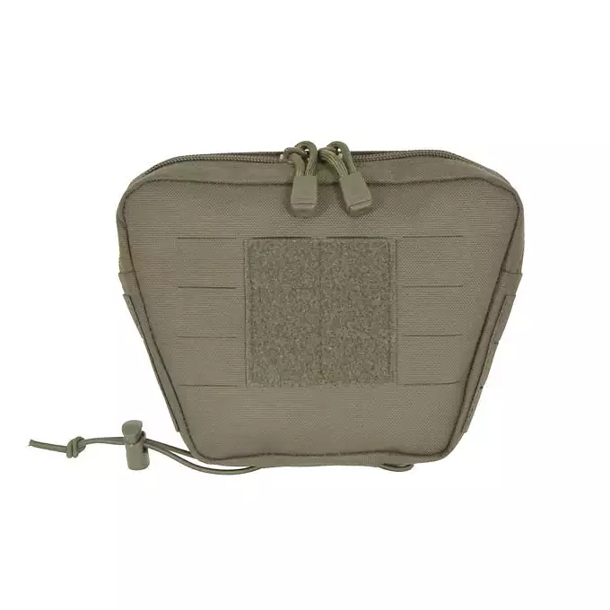 [Zestaw] Prosty Plate Carrier z atrapami miękkich wkładów balistycznych - Ranger Green [8FIELDS] + Otwarta potrójna ładownica na magazynki 5.56 - Ranger Green [8FIELDS] + Dolna kieszeń użytkowa na akcesoria z linkami shockcord, Laser Cut - Ranger Green [8FIELDS]