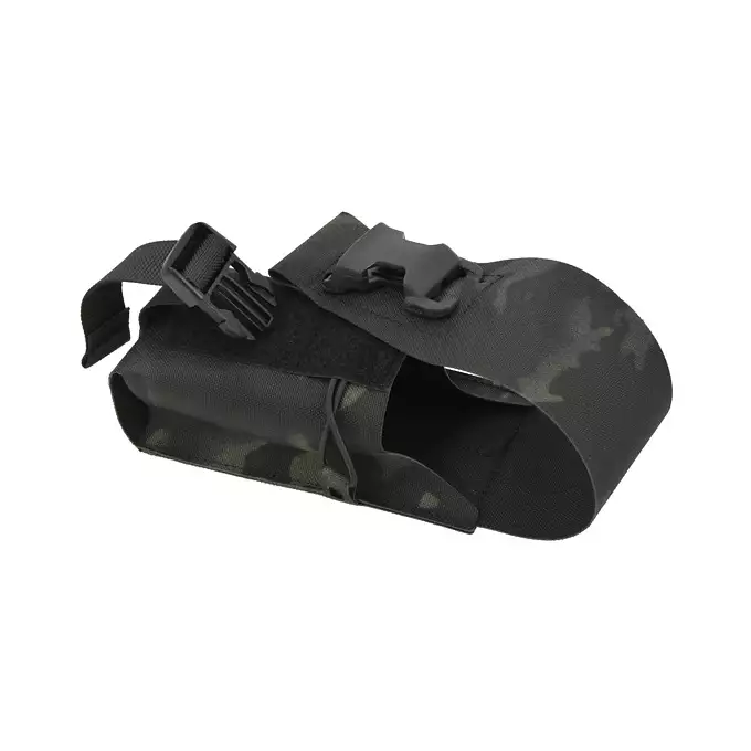 Ładownica na replikę granatu M18 / butelkę 0,5 l Laser Cut MOLLE - Multicamo Black [8FIELDS]