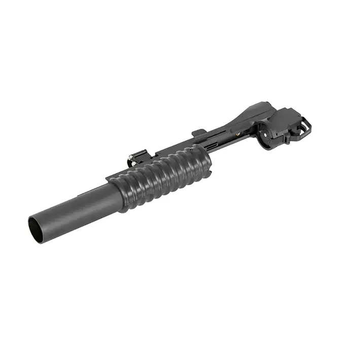 [Zestaw] Replika Amerykańskiego Granatnika 12" Lightweight - Black [S&amp;T] + Granat AceHive [AceTech] + Airsoft Green Gaz 1000ml [Pro Tech Guns]