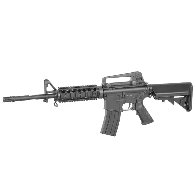 [Zestaw] CM.507 Sport Line, GEN-2 [CYMA] + Stalowy magazynek Mid-Cap na 150 kulek do serii AR-15/M4 - Black