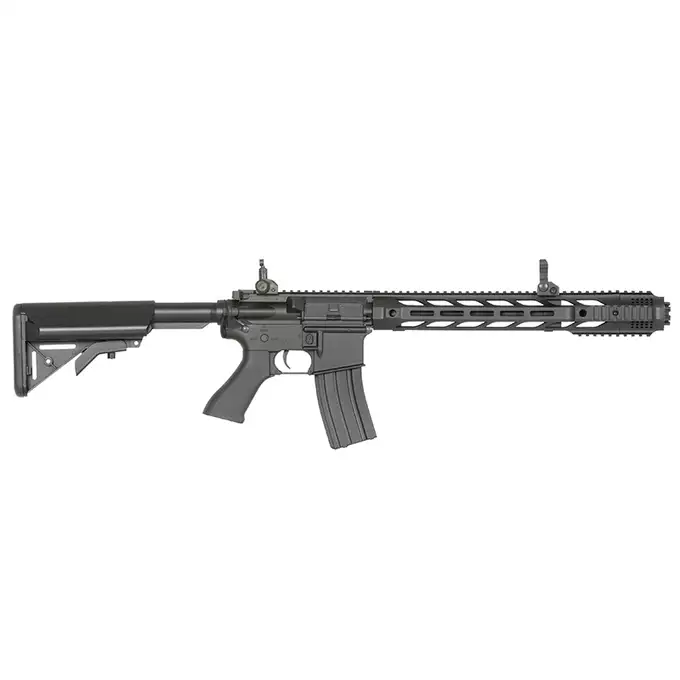 [Zestaw] CM.518 Sport Line, GEN-2 [CYMA] + Stalowy magazynek Mid-Cap na 150 kulek do serii AR-15/M4 - Black