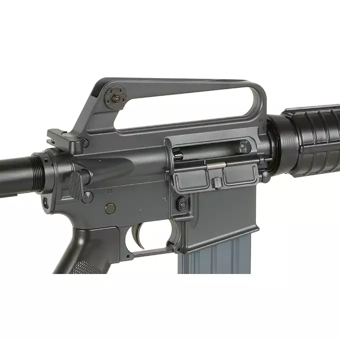 [Zestaw] Gazowa Replika Karabinka Colt 610/XM177E2 - Black [EMG] + Krótki magazynek STANAG 20 kulek Green Gas MWS/CGS - [CGS]