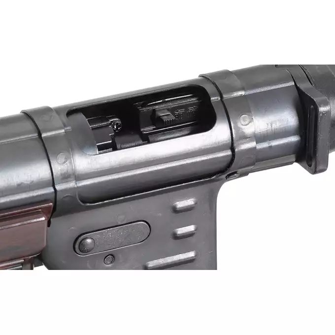 Replika pistoletu maszynowego MP40 Full Metal AEG, Oksyda - Brown [AGM]