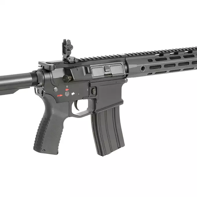 [Zestaw] Replika Karabinka CM.097 Eshooter ETU, GEN-2 - Black [CYMA] + Ładowarka V3+ do akumulatorów LiPo/LiFe [IPower] + AKUMULATOR AIRSOFTOWY 25C 800MAH 3S1P 11.1V LIPO GENS ACE G-TECH T-PLUG
