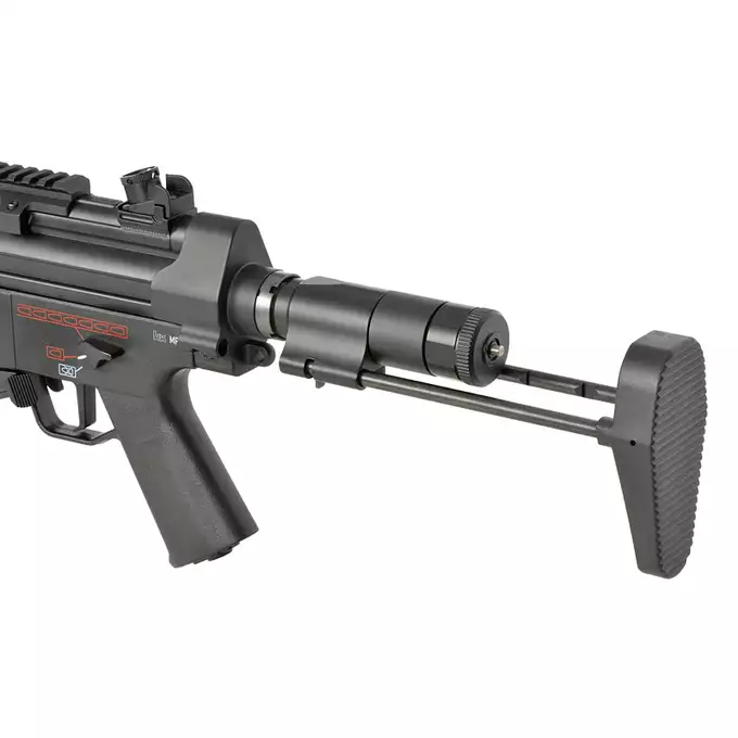 [Zestaw] Replika MP5 CM.041G ESHOOTER ETU, GEN-2, Licencjonowane Przez UMAREX - [CYMA] + Ładowarka V3+ do akumulatorów LiPo/LiFe [IPower] + Akumulator Li-Po 1100mAh 11,1V 20C - Deans [IPower]