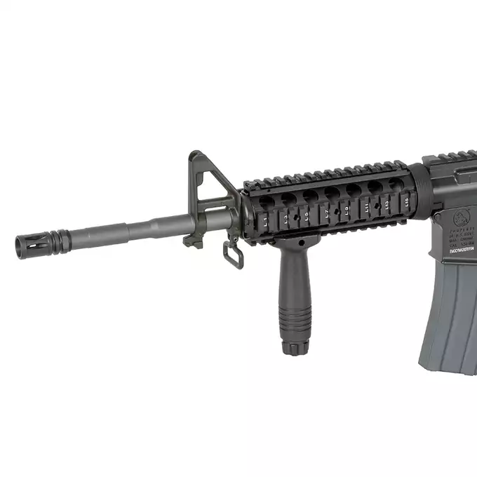 [Zestaw] Replika karabinka Colt M4RIS 14,5" GBB CGS Lightning Series - [CYBERGUN] + Magazynek AR15 Green Gaz do karabinków gazowych CGS, MWS - Black [CGS]