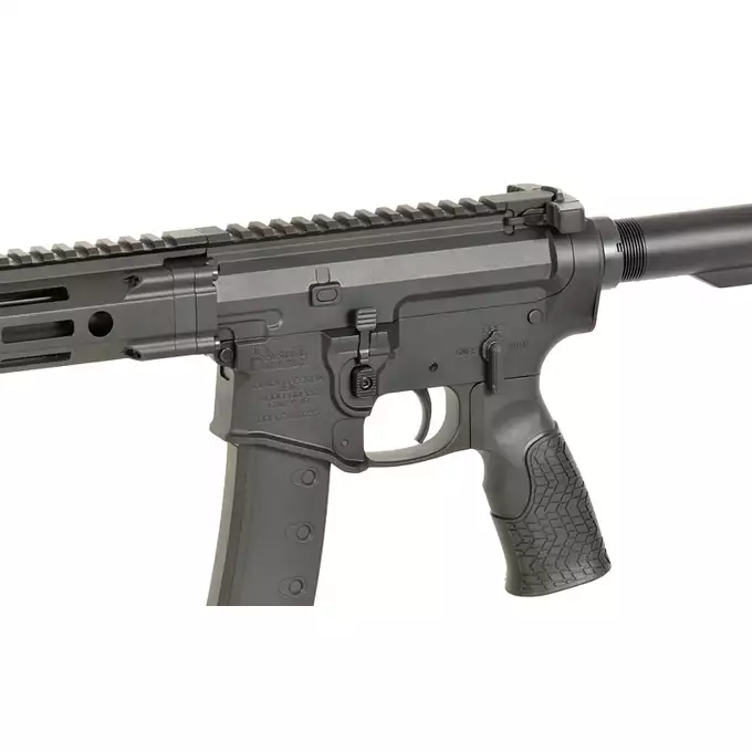 [Zestaw] Replika PCC SBR Daniel Defense MWS GBB - Black [EMG] + Magazynek PCC Daniel Defense Green Gas 40 kulek [DE]