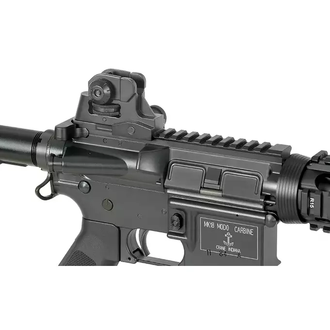 [Zestaw] Replika Karabinka Colt MK18 MOD0 10.5" GBB CGS Lightning Series - [CYBERGUN] + Magazynek AR15 Green Gaz do karabinków gazowych CGS, MWS - Black [CGS]