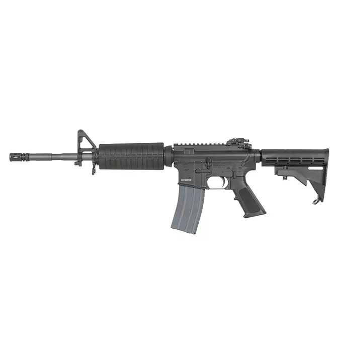 [Zestaw] Replika Karabinka Colt M4A1 14.5" GBB CGS Lightning Series - [CYBERGUN] + Magazynek AR15 Green Gaz do karabinków gazowych CGS, MWS - Black [CGS]